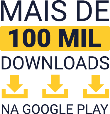 Mais de 100 mil downloads na Google Play